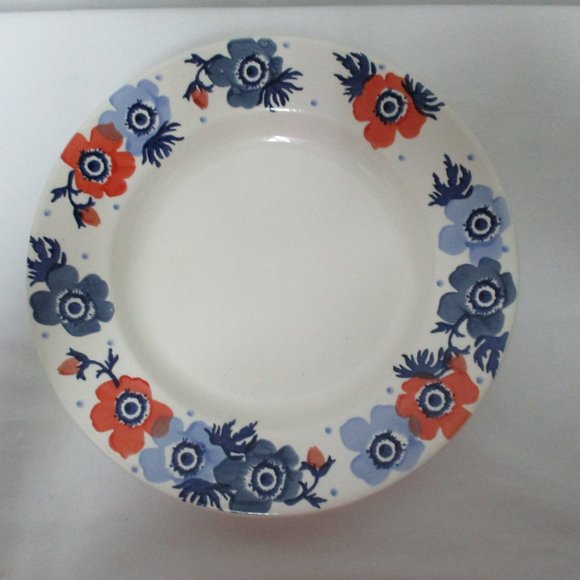 Emma Bridgewater Liberty Anemone dinner plate floral flowers England Earthenware - Picture 2 of 9